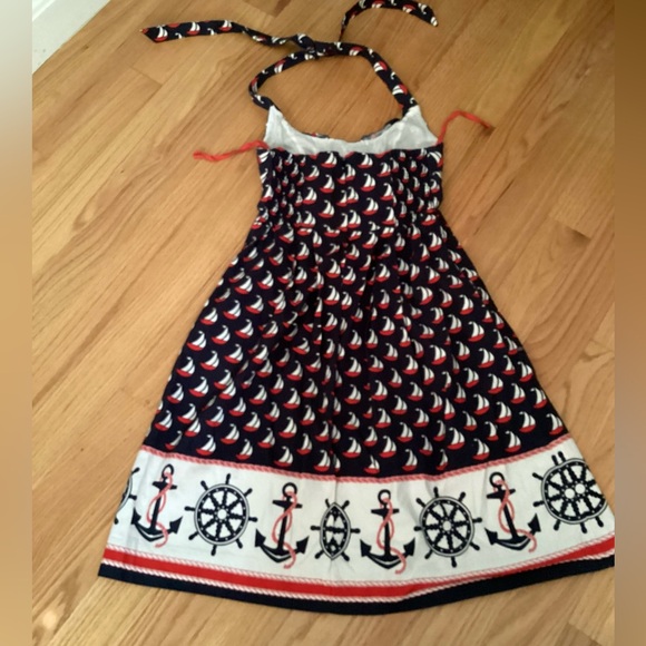 NWOT Festive Halter Sundress w Pockets ! - Picture 2 of 12